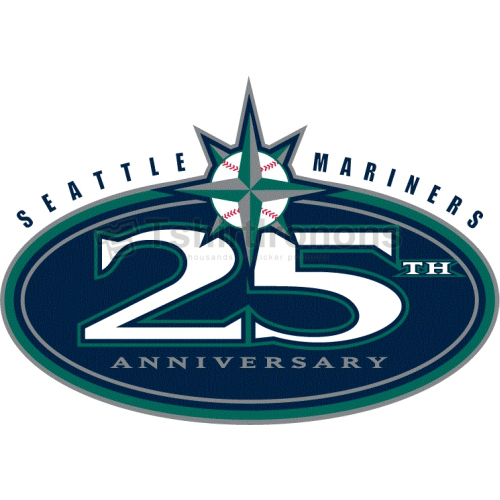 Seattle Mariners T-shirts Iron On Transfers N1913 - Click Image to Close